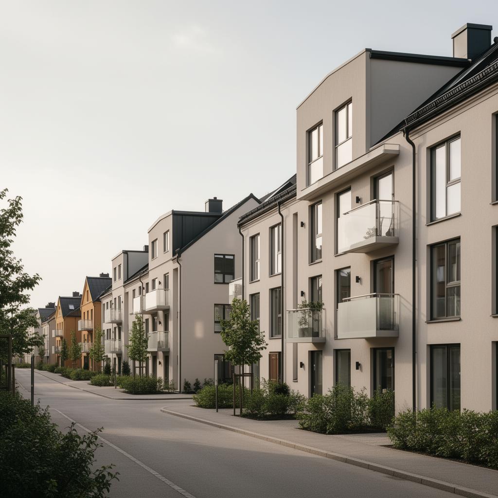 Fastighetsförvaltare som går igenom avtal och underhållsplaner på kontoret